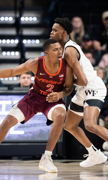 Nolley, Radford combine for 42, Hokies top Wake Forest 80-70